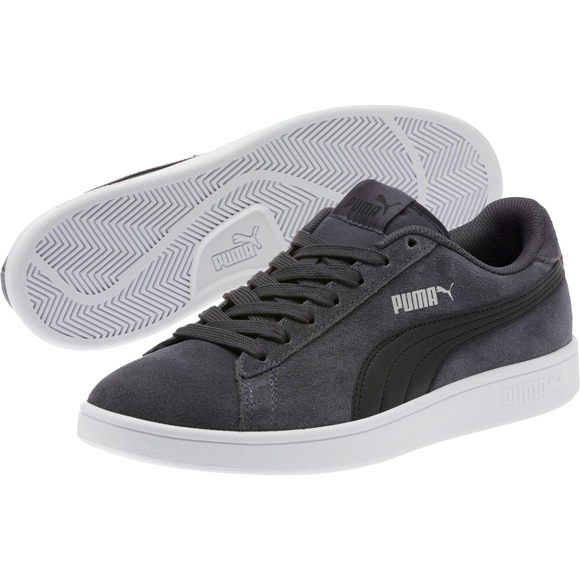 puma smash v2 suede black